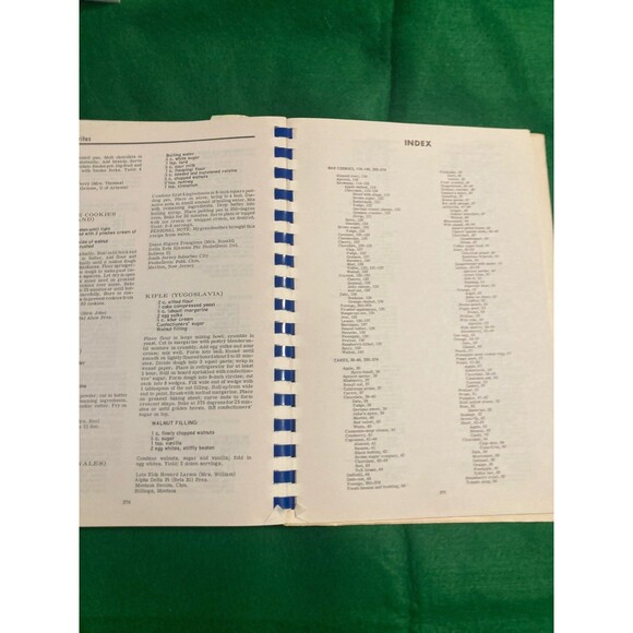 The Panhellenic Cookbook Desserts Vintage Cooking 1969 Recipes - Picture 8 of 9